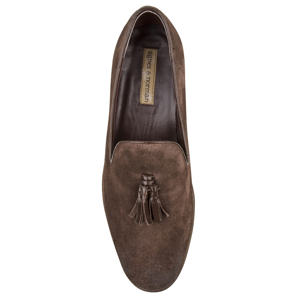 Hamilton Brown Suede Loafers Agnes & Norman