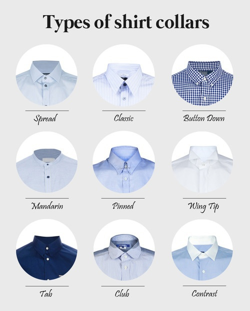 different types of shirts
