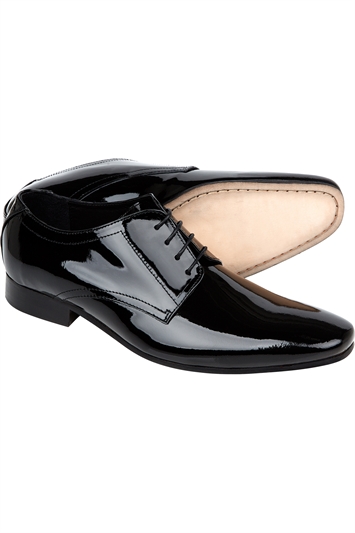 black patent moss bros shoes