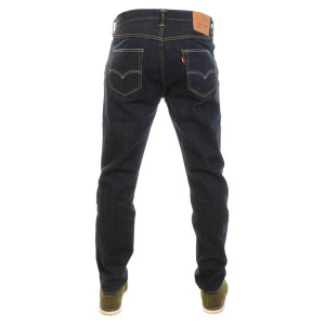 LEVIS 501 CUSTOMISED AND TAPERED JEANS BLUE